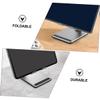 HOLIDYOYO Adjustable Foldable Tablet Stand Holder Durable Desktop Pad Bracket for Phones and Tablets Portable Design with Height and Angle Space Saving Storage view 3