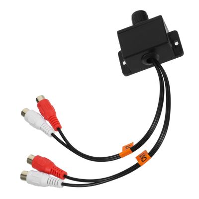 Amosfun Amp Bass Knob Remote Volume Controller for Car Audio Amplifier Bass Level Volume Adjuster