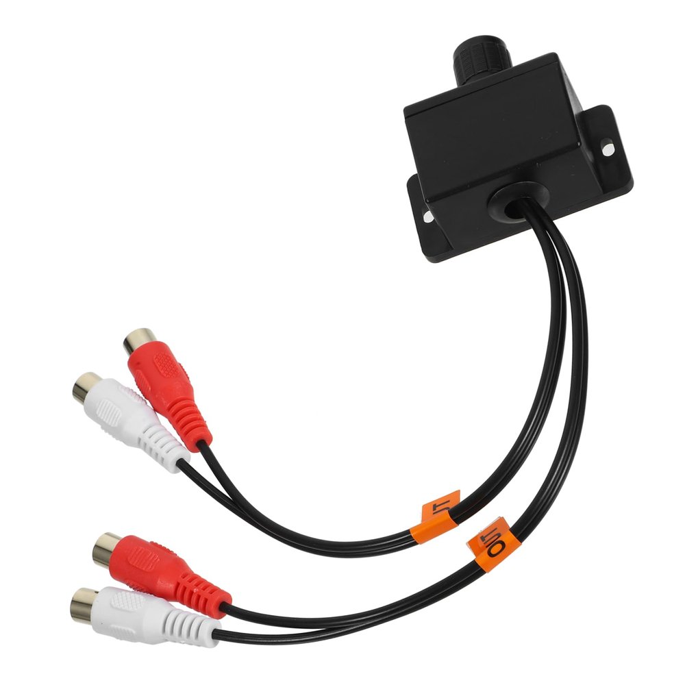 Amosfun Amp Bass Knob Remote Volume Controller for Car Audio Amplifier Bass Level Volume Adjuster