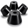 25mm x 13mm Rubber Feet Bumpers for Marshall Amp Cabinets Speakers Audio Repair Anti Vibration Cabinet Feet TPR (12 Pack) view 1