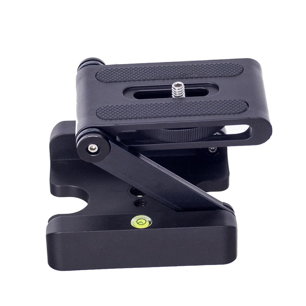 DIYEAH Portable Tripod Stand Holder Quick Release Plate Flex Tilt Head for Camera Camera Platform