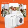 48MP Compact 4K Vlog Camera with 18X Digital Zoom, Wide Angle Lens, and External Fill Light, for Photography with Auto Focus, Ideal 4K Retro Camera with 32GB Memory Card view 3