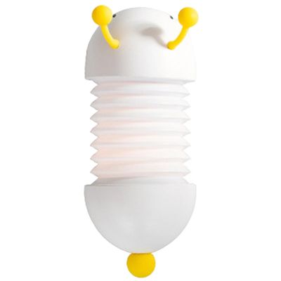 Happyyami USB Rechargeable Night Light for Boys and Girls Flexible Led Bedside Lamp Warm Soothing Glow Compact Design for Nursery Bedroom and Playroom Use