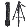 Aluminum Alloy Camera Tripod and Monopod, Lightweight DSLR Tripod with Ball Head, Quick Release Plate, Foldable for Travel, Fill Light, Cell Phone, Mirrorless Camera view 1
