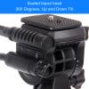 64.96in Compact Camera Stand Tripod, DSLR Camera Monopod for Smartphones, Camera Tripod with Panoramic Head, Ideal for Photography, Travel, Light with Stability view 2