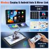4+64GB Android 15 Car Radio for Jeep Grand Cherokee 1999-2004 with Wireless CarPlay Android Auto, 9 Inch Touch Screen Car Stereo for Grand Cherokee with GPS WiFi Bluetooth5.0 FM/RDS 32EQ Backup Camera view 3