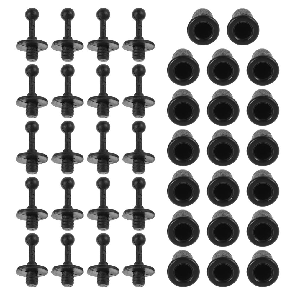 BESTonZON 20set Speaker Grill Clips Plastic Snap Fasteners for Acoustic Mesh Easy Installation Compatible Grille Secure and Stylish Design