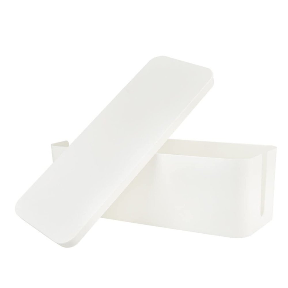 Vaguelly Cable Storage Organizer Box Plastic Cable Holder Cord Storage Organizer