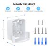 XLTTYWL erro Pro 7 Wall Mount Kit, erro 7 Pro Outlet Mount Bracket Optimize Space&Cable Management Accessories erro Pro 7 Compatible with erros Pro 7 Tri-Band Mesh Wi-Fi 7 Router (White, 3 Pack) view 2