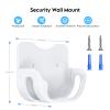 XLTTYWL eero 7 Wall Mount Kit, erro 7 Mount Bracket Optimize Space&Cable Management Accessories eero WiFi 7 Compatible with eeros 7 Extender Dual-Band Mesh Wi-Fi 7 Router (White, 2 Pack) view 2