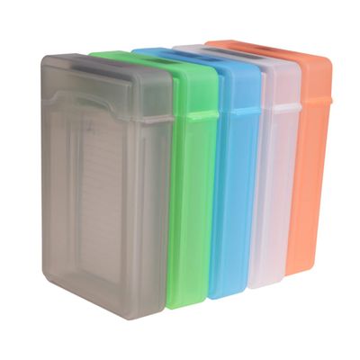 VOSAREA 5pcs Hard Drive Protection Box Mixed Colors Storage Case for Enclosure Easy Access