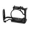 Camera Cage for Canon EOS R8 RP Camera Protection Frame with 1/4 Screw Holes Cold Shoe Cameras Bracket (Black) view 1