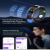 ZiCOWAY R12 Color Display Screen Smart Ring for Men Women,5ATM Waterproof Fitness Tracker with 24/7 Heart Rate/Sleep/Steps Detection,Medical Grade Metal Case,Compatible with iOS and Android view 4