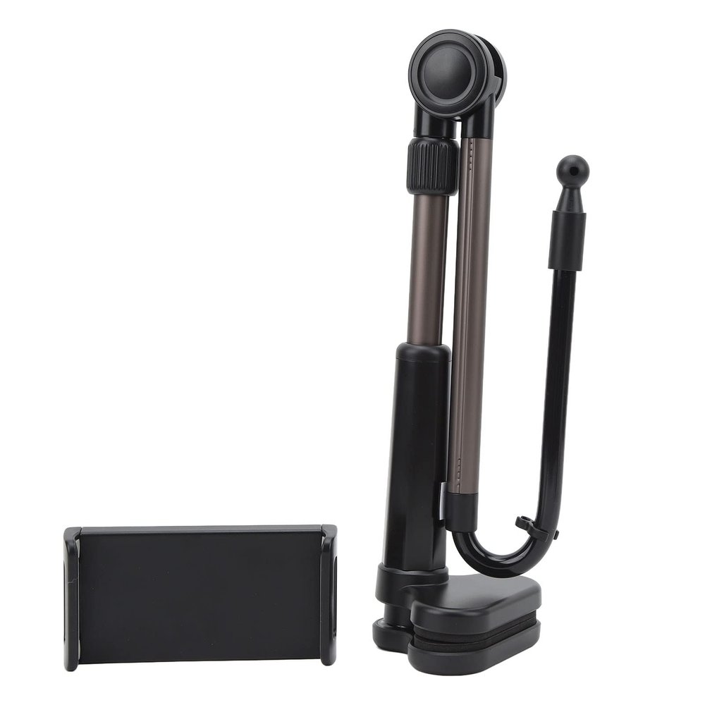Pilipane Tablet Clamp Holder Desk Mount Stable Flexible 360 Degree Rotation Universal Phone Clamp Bracket