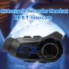 Locadence Motorcycle Bluetooth Intercom Headset, Motorcycle Helmet BT5.1 Headset with 135 Wide Angle 2K 30FPS Camera, Water Proof Noise Cancellation Helmet Headphones (S3) view 3