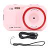 48MP HD Digital Camera, 2.8 Inch Dual Screens Portables Cameras with 16X Zoom Autofocus Anti Shake for Student Children Teen Girl Boy (Pink) view 1