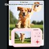48MP HD Digital Camera, 2.8 Inch Dual Screens Portables Cameras with 16X Zoom Autofocus Anti Shake for Student Children Teen Girl Boy (Pink) view 3