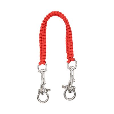 RiToEasysports Diving Camera Carry Lanyard,360 Flexible Rotation Camera Housing Carry Lanyard for Cameras and Dive Lights (Red)