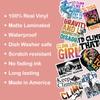 10pcs Climbing Sticker Sheet, Sports Motivational Vinyl Decals for Rock Climbers, Boulderers, Outdoor Adventurers, Waterproof, UV-Resistant, for Laptop, Water Bottle, Journal, Helmet, Notebook view 4