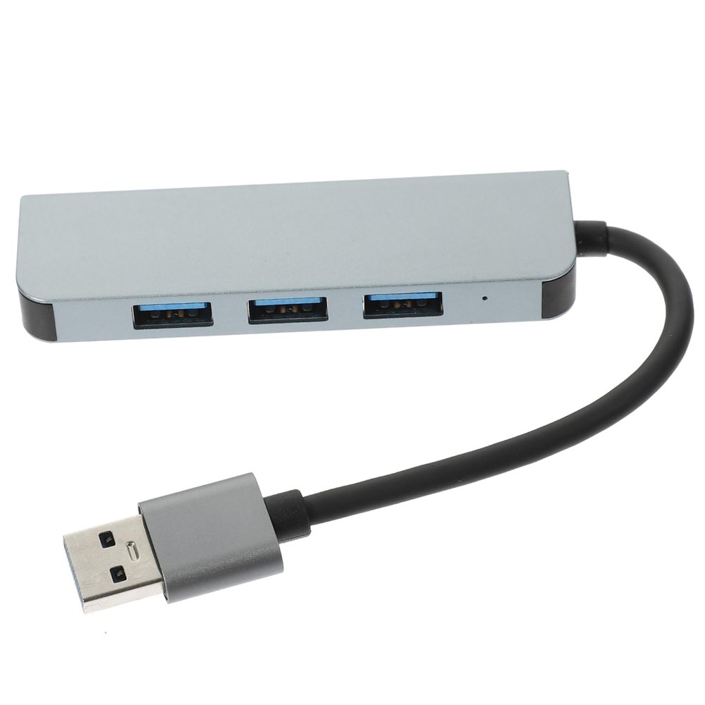 Vaguelly USB Hub Port USB Adapter USB Splitter for Laptop and Expands One USB Port Into Four Lightweight Design High Speed Data Transmission Compatible with USB