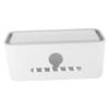 Happyyami Practical Power Cord Storage Box Lid Wire Organizer Cable Management Holder for Home view 1