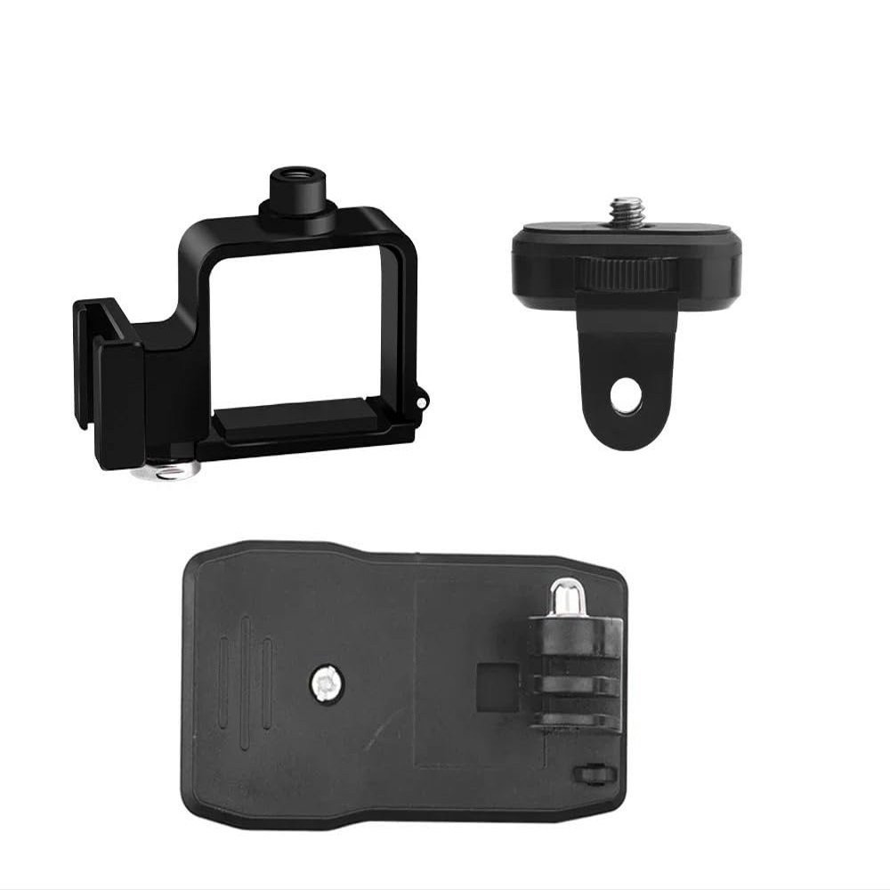 DJAISJNMC Drone Parts Expansion Module for DJI Osmo Pocket 3 Handheld Gimbal Camera Expansion Bracket Fixed Microphone Flash Lamp Bracket(Backpack Clip Set)