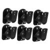 DOITOOL 6sets Speaker Mount Rack Wall Mount Speaker Brackets Practical for Home Ktv Bars Concerts Easy Installation view 1