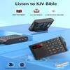 iGuerburn KJV Audio Bible Player for Seniors, Electronic Bible Old & New Testament in King James Version, Easy Read Talking Bible with 26H Playtime view 2