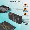 iGuerburn KJV Audio Bible Player for Seniors, Electronic Bible Old & New Testament in King James Version, Easy Read Talking Bible with 26H Playtime view 3