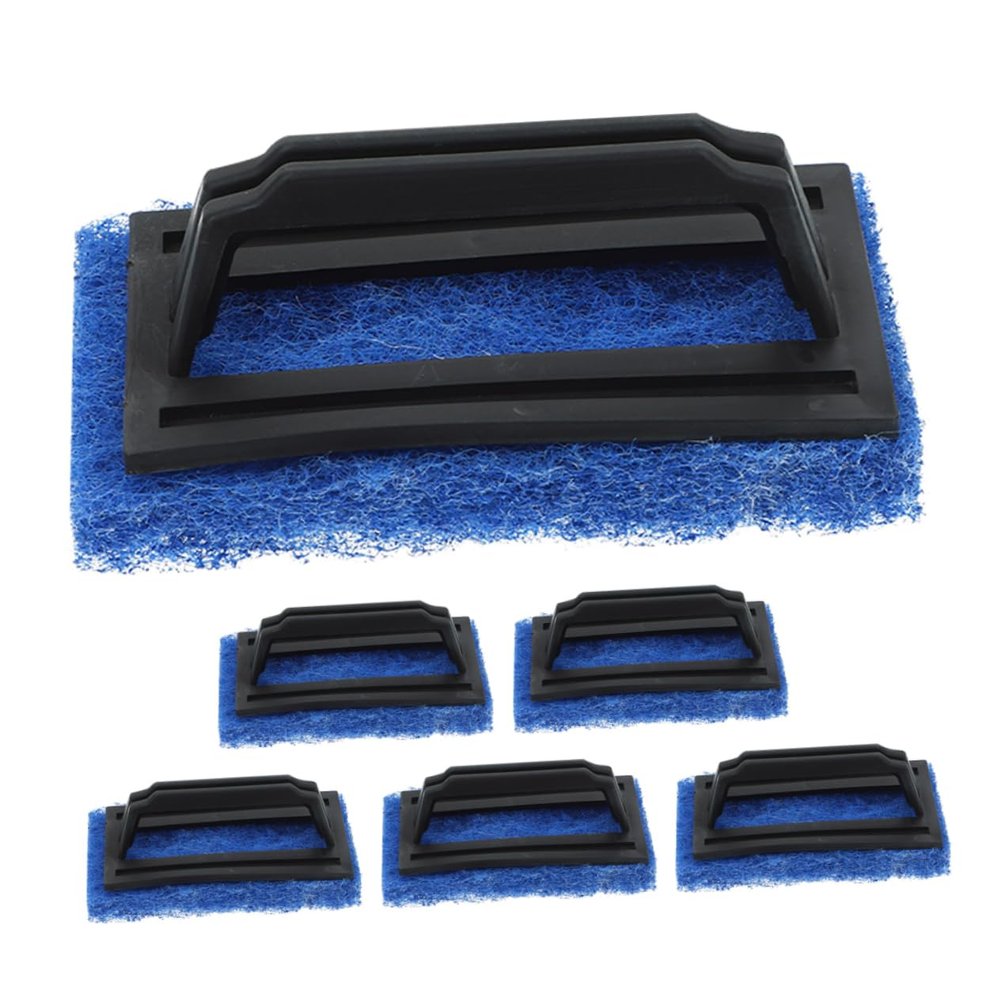 Cabilock 6pcs Screen Printing Scrub Pads Ink Remover Clean Brush for Screen Printing and Compact Design for Easy Storage Multi-Purpose Cleaning Tool