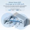 DBIT AC1200 Whole Home Mesh WiFi System, Covers up to 4,000 Sq Ft, Dual-Band 1200Mbps Mesh Network for 90 Devices, Replaces Wireless Router and WiFi Extender, 4 Gigabit Ports per Unit (D-MAC3, 2-Pack) view 4