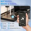 (4-Pack) Silicome Case for Tile Mate 2024, Waterproof Tile Mate Holder Full Body Protective Cover Compatible with Life360 Mate Tile Tracker with Keychain (Black/Off White/Pink/Sky Blue) view 4