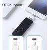 MP3 Player, 8GB Music Player Expandable UP to 64GB, USB Flash Drive Mp3 Player for Running, Recording, Gym, Jogging, Sports, OTG HiFi Lossless Sound (Black) view 4