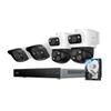 eufy PoE NVR Security Camera System S4, 24/7 Recording,Up to 16CH, 2TB HDD, 2 Bullet-PTZ Cams, 2 Bullet Cams, 360 PTZ, AI Auto Framing & Tracking, Smart Video Search, Color Night Vision view 1