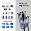 Biaze USB-C to Ethernet Adapter Gigabit RJ45, 1000Mbps USB C Network Converter for Nintendo Switch/Laptop/MacBook/Steam Deck/Tablet/Mobile, Plug and Play Wired Network Adapter view 2