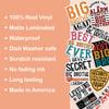 10pcs Big Brother Sticker Sheet, Fun and Cute Vinyl Decals for Brothers, Siblings, and New Big Brother, Waterproof, UV-Resistant, for Laptop, Water Bottle, Journal, Notebook, Toy Box, Phone Case view 4