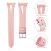 Lamshaw Compatible with WHOOP 4.0 Bands with Case bands, Slim Vintage Leather Strap Replacement Compatible with WHOOP 4.0 (Pink) view 3