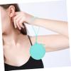 Didiseaon 2pcs Portable Silicone Headphone Organizer Pouch with Wrist Strap Round Zipper Storage Bag for Cables Travel Electronic Organizer view 2