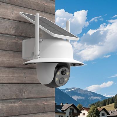 Koroao Rain Shade Cover Compatible with ANSQUE Security Cameras Wireless Outdoor (GU01/SA01) and AOSU Solar Security Cameras Outdoor Wireless SolarCam D1 Classic (White)