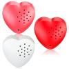 Copkim 3 Pcs 20 Seconds Valentine's Voice Recorder for Stuffed Animal Heart Shape Sound Recorder Push Button Recordable Device Sound Module for Gift Recording Voice Message (Red, White,Pink) view 1