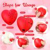 Copkim 3 Pcs 20 Seconds Valentine's Voice Recorder for Stuffed Animal Heart Shape Sound Recorder Push Button Recordable Device Sound Module for Gift Recording Voice Message (Red, White,Pink) view 3