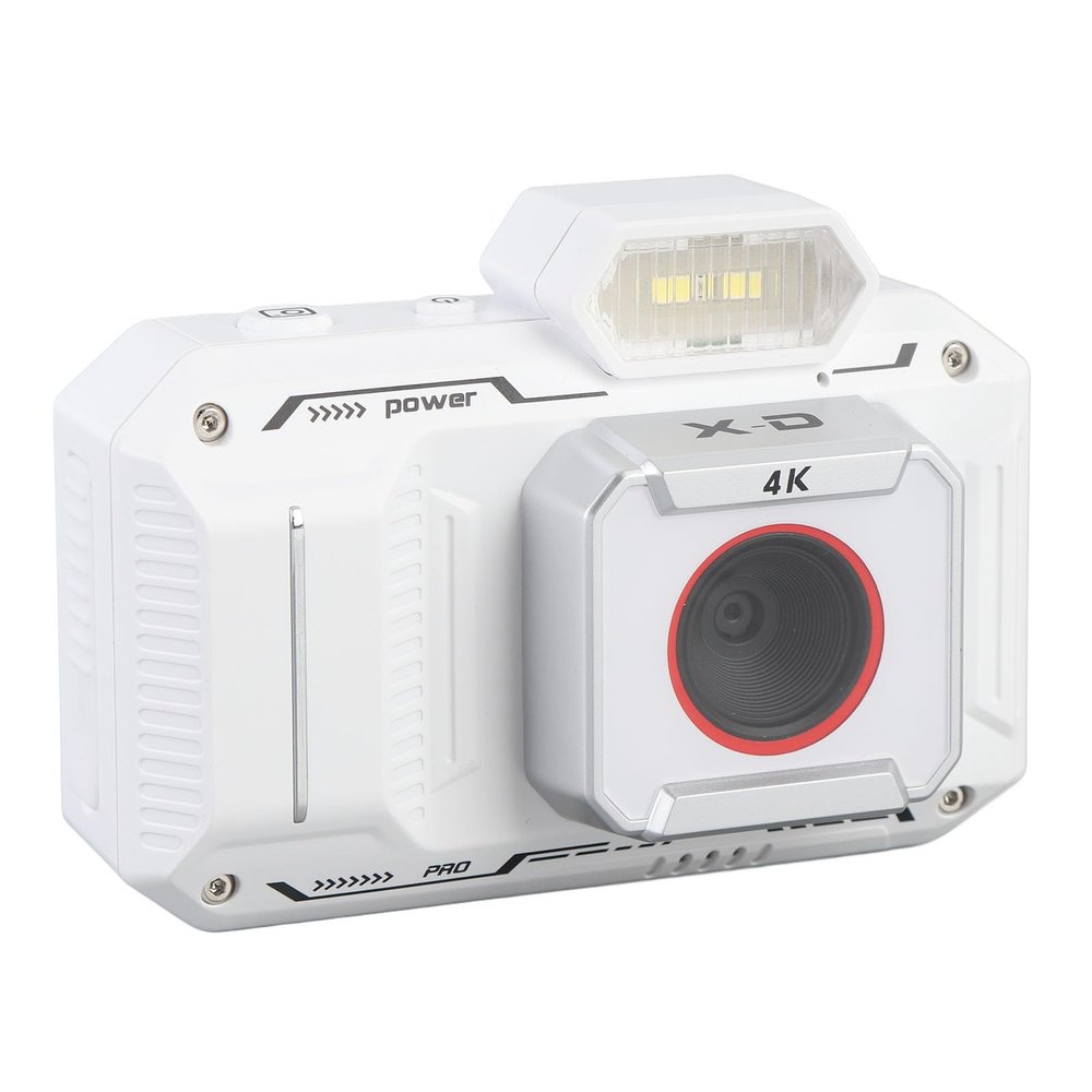 48MP Digital Camera for Photography Auto Focus 4K Vlog Camera 18X Digital Zoom Compact Retro Camera with 32GB Memory Card