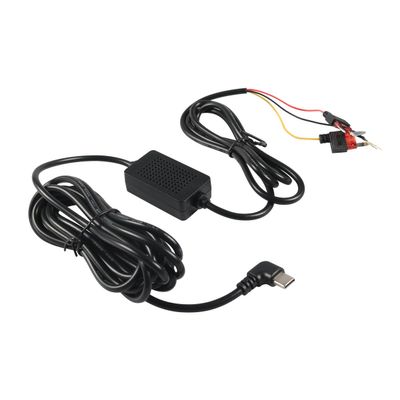 Edinstry Type-C Dash Cam Hardwire Kit with USB-C Connector, 12V/24V to 5V Converter Power Supply Cable for Parking Monitoring, Compatible with Car, Truck, SUV, RV, Pickup, Off-Road Vehicles