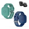 FGERWZ (2Pack) Silicone Bracelet for Tile Mate (2022/2024), Waterproof Protective Case for Tile Life360 Mate Tracker Hidden Tile Mate Holder for Child/Teen/Elderly (Dark Blue + Green) view 1