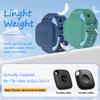 FGERWZ (2Pack) Silicone Bracelet for Tile Mate (2022/2024), Waterproof Protective Case for Tile Life360 Mate Tracker Hidden Tile Mate Holder for Child/Teen/Elderly (Dark Blue + Green) view 2