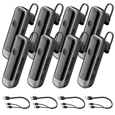 CBCBTWO N3S MAX Walkie Talkies for Adults Mini Portable Two Way Radio Long Range Small Touch to Talk Type-C 4-in-1 Charger Earhook 2 Way Radios for Restaurant (8 Pack)