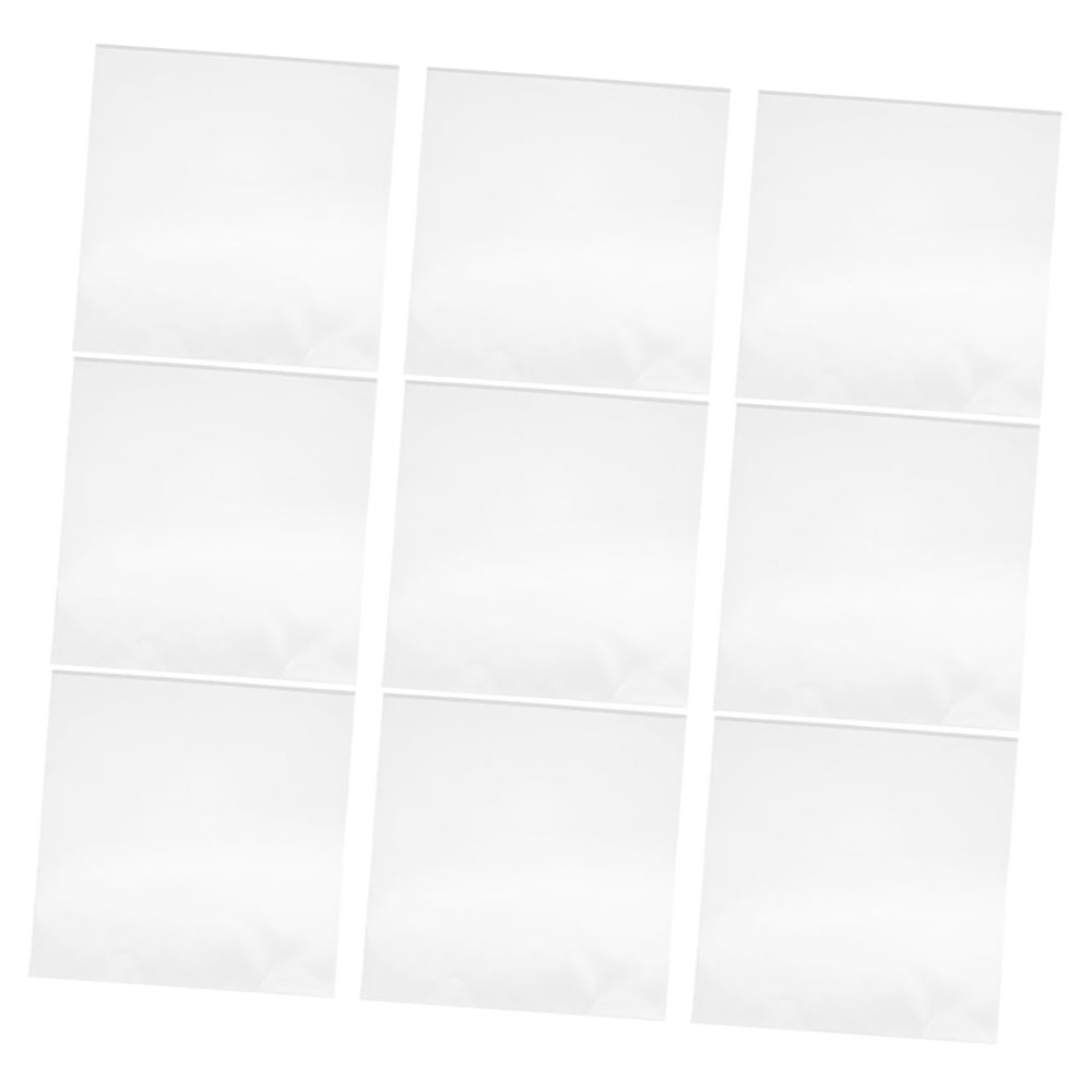 Hemobllo 60pcs Vinyl Record Sleeves Self-Adhesive Closure Outer Protective Covers for Vinyl Storage for Record Collectors and Music