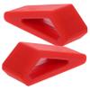 FOYTOKI 2Pcs Laptop Stand for Desk Vertical Riser Holder Ergonomic Cooling Support Rack Compact Lightweight Design for Home Office Couch Use view 1
