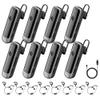 CBCBTWO N3S MAX Radios Walkie Talkies Wearing Method Ear Hook Or Clip Collar 2 Way Radios Long Range Type-C 4-in-1 Charger with Earpiece Programming Cable Mini Walkie Talkie for Restaurant (8 Pack) view 1