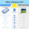 Outdoor Camera Wireless with XL Solar Panel- Security Cameras Wireless Outdoor 2K/3MP & 16 Zoom, 2-Way Audio, AI Motion Detection, Spotlight Color Night Vision, Siren Alarm Used for Home Security view 3
